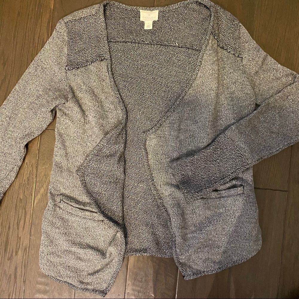 CASLON open front cardigan
